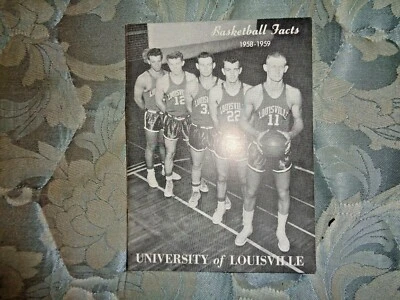 1958-59 LOUISVILLE CARDINALS BASKETBALL MEDIA GUIDE 1959 Press Book Program AD - Image 1 of 4