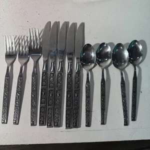 Vintage Spring Fever NORTHLAND Stainless Steel Replacement Service~12 Pc Count - Picture 1 of 7