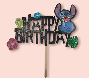 Lilo and Stitch Cake Topper - Picture 1 of 1