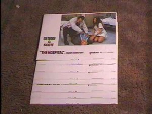 HOSPITAL LOBBY CARD SET '71 DIANA RIGG GEORGE C SCOTT