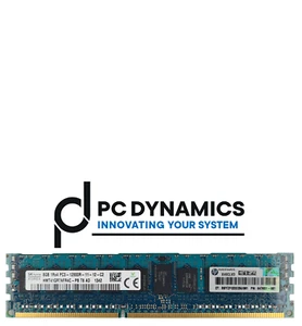 4x SK Hynix 8GB DDR3-1600 ECC Registered RDIMM – HMT41GR7AFR4C-PB – 1Rx4 - Foto 1 di 2