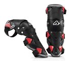 Acerbis Impact EVO 3.0 Knee Shin Guards Black Red Motocross Protection MX Gear