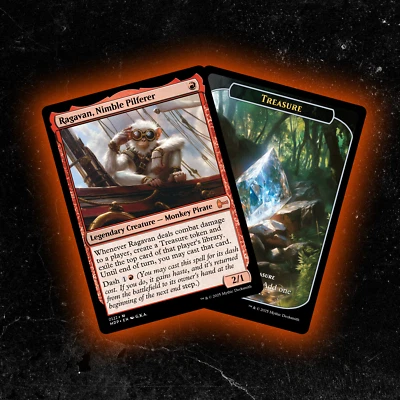 Ragavan, Nimble Pilferer - Custom Magic: The Gathering Card - High-Quality - Image 1 of 4