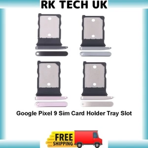 For Google Pixel 9 Sim Card Holder Tray Slot Premium Quality Replacement UK All - Picture 1 of 5
