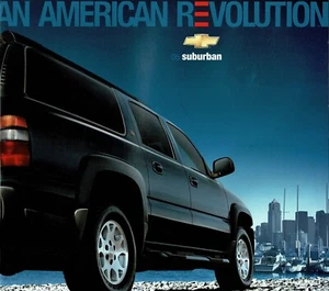 2005 Chevrolet Suburban LS Z71 LT Dealer Sales Brochure w/CD - Picture 1 of 1