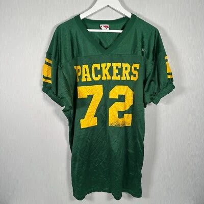 Rawlings Vintage Green Bay Packers NFL Jersey Men's Large #72 Green Shirt - Image 1 of 4