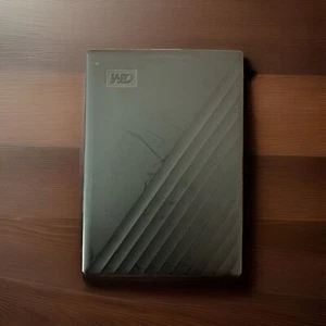 WD 1TB Passport Portable External Storage Hard Drive Black New Condition - Picture 1 of 4