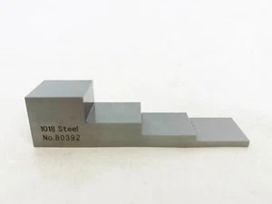 1018 Carbon Steel Calibration Block for Ultrasonic Thickness Gauge 2.5 5 10 20mm - Picture 1 of 7
