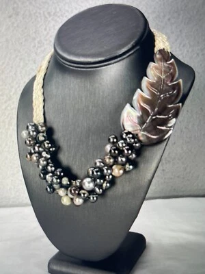 67 TAHITIAN BLACK PEARLS-NWT$400.00$2250.00 - Image 1 of 4