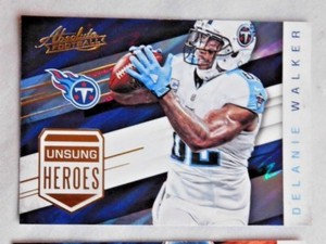 DELANIE WALKER TITANS 2016 PANINI ABSOLUTE FOOTBALL UNSUNG HEROES #3