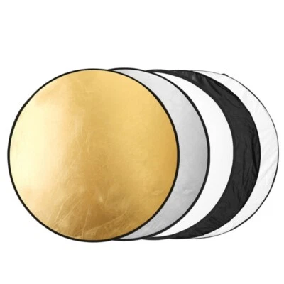 Light Reflector 5-in-1 Collapsible for Photography Lovers Multipurpose Portable - Image 1 of 4