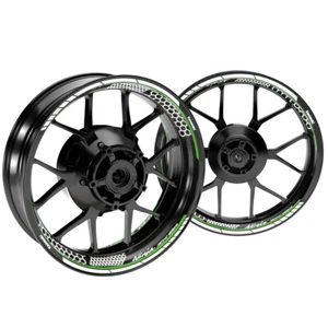 Pegatina de llanta Kawasaki NINJA ZX-6R Hexagon Premium gtl. Pegatina de borde de llanta - Imagen 1 de 7