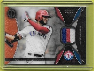 2017 Topps Tribute Baseball Relic Card NOMAR MAZARA Texas Rangers 22/25 - Picture 1 of 2