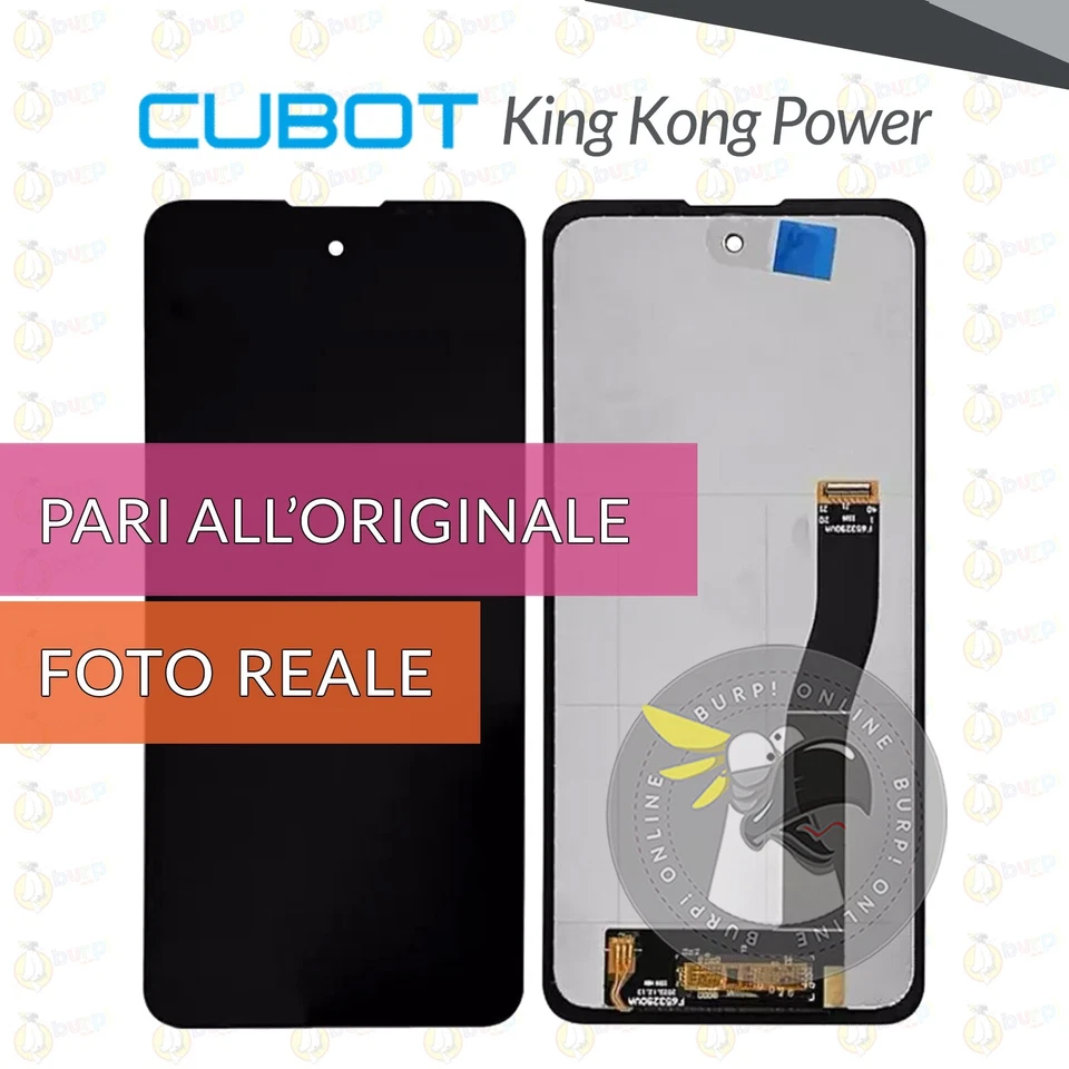 DISPLAY CUBOT KING KONG POWER SCHERMO LCD VETRO TOUCH SCREEN KINGKONG - Immagine 1 di 1