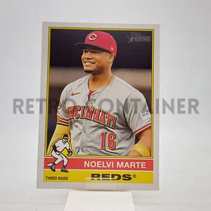 TOPPS Heritage Baseball MLB Cards 2025 - 43 Reds Noelvi Marte - Picture 1 of 1