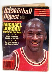 1989 Basketball Digest Michael Jordan Spieler des Jahres - Bild 1 von 4