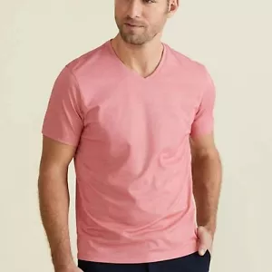 Zachary Prell Vintage Red V-Neck Short Sleeve Tee, XXL - Picture 1 of 1