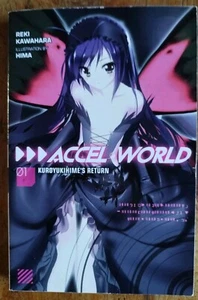 Accel World Light Novel Vol 1 Inglese Ed. Yen Press - Foto 1 di 2