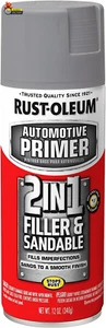 260510 Automotive 2-In-1 Filler & Sandable Primer, 12 Ounce (Pack of 1), Gray - Picture 1 of 12