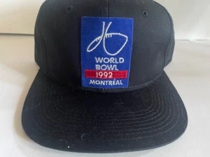 Vintage WLAF World Bowl 1992 Montreal Snapback Mütze. Neu ohne Etikett World League - Bild 1 von 6