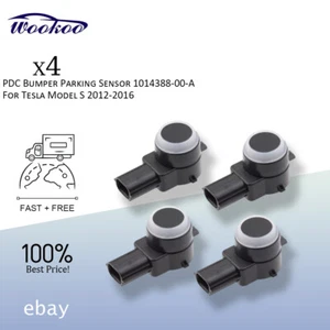 4x PDC Ultrasonic Bumper Parking Sensor 1014388-00-A For Tesla Model S 2012-16 - Picture 1 of 8