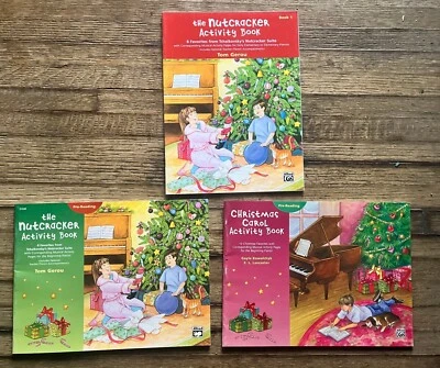 Alfred's "The Nutcracker" Piano Activity Books Elementary Level (set of 3) - Image 1 of 2