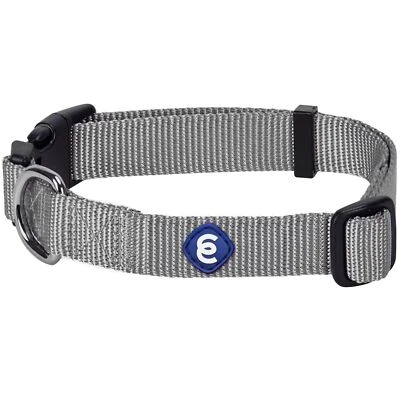 Collar Essentials para perros pequeños - Gris pedernal Nylon liberación rápida para perros pequeños Foto 1 de 4
