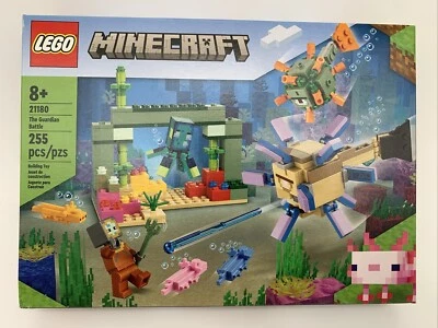 LEGO Minecraft: The Guardian Battle (21180) New In Box - Image 1 of 4