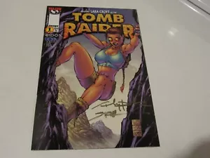 Fumetto FIRMATO - Lara Croft Tomb Raider #1 Park & Sibel 1999 - Foto 1 di 2