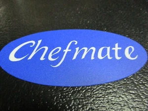 GLOBE CHEFMATE GRANDE LOGO DECALCOMANIA PRODUTTORE DI APPARECCHIATURE ORIGINALI# 83 - Foto 1 di 2