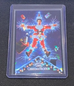 Chevy Chase Weihnachten Urlaub Film Custom Mini Poster Refraktor Holo Karte - Bild 1 von 4