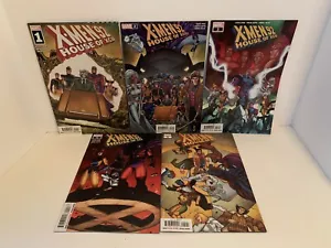 Complete Set X-Men ‘92 House of XCII 1-5 Wolverine Storm Gambit Rogue Logan - Picture 1 of 6