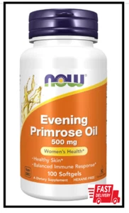 NOW Foods Supplements, Evening Primrose Oil 500 Mg with Naturally Occurring GLA - Picture 1 of 3