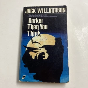 Collier vintage Darker Than You Think par Jack Williamson (livre de poche, 1989) - Photo 1/8