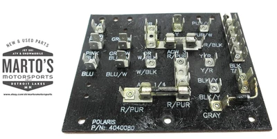 NICE OEM POLARIS 1997 SLTX SL 900 & SL 1050 TERMINAL BOARD 4040080 - Image 1 of 4