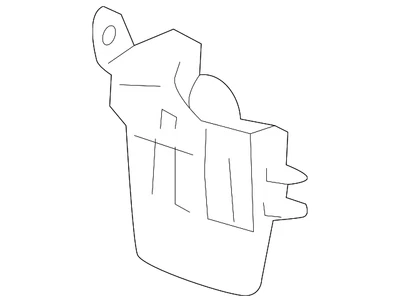 Genuine Honda 2012-2016 Honda CR-V - Strake L Rear 74485-T0A-A00 - Image 1 of 2