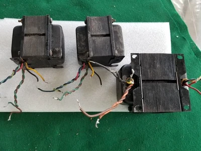 Fisher 400 tube receiver Output / POWER Transformers set. Tested good. - Image 1 of 4