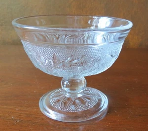Anchor Hocking Sandwich Clear 3” Low Sherbet(s) - Picture 1 of 2