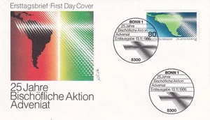 Bundesrepublik FDC 1302 SC 1495 Adveniat - Picture 1 of 1