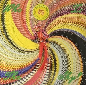 DAVID BYRNE 'WHO IS THE SKY?' 12" Apple Green VINYL LP & Poster NEW SEALED MINT - Picture 1 of 13