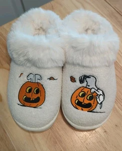 AE Fall Peanuts Snoopy Slippers American Eagle Women’s Size 8 - Picture 1 of 12