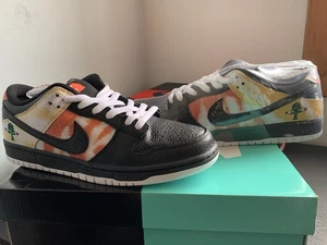 Nike Dunk Pro SB Low Tie-Dye Raygun Size 9.5 Brand New - Picture 1 of 4
