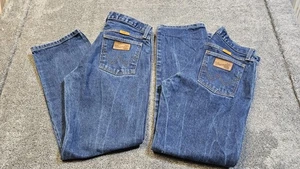 Wrangler FR Jeans Mens 30x30 13 Original Flame Resistant Cowboy Cut Lot Of 2! - Picture 1 of 14
