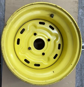 John Deere Trail Buck 650 4x4 Rear Wheel Rim 4/110 12X8 Yellow A - Picture 1 of 3
