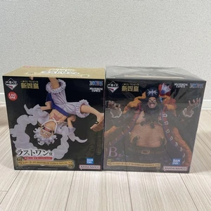 Conjunto de figuras de una pieza Ichiban Kuji cuatro emperadores último premio Luffy & Teach - Imagen 1 de 11