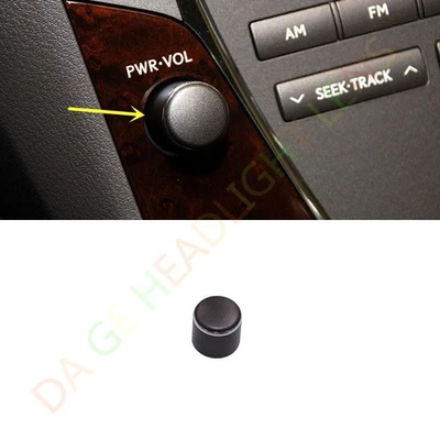 Cubierta de perilla de volumen de consola central para Lexus ES350 2007-2011 Foto 1 de 4