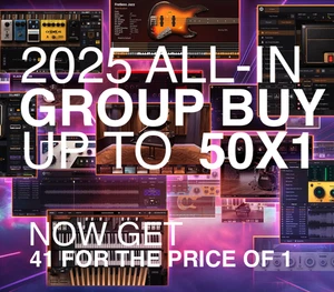 IK Multimedia – 2025 GROUP BUY ($99) – 40 Plugins – bis 31.10. – VST / AU / AAX - Picture 1 of 11