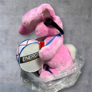 Juguete de peluche Energizer batería rosa peluche conejito conejo 23" vintage 1989 - Imagen 1 de 9