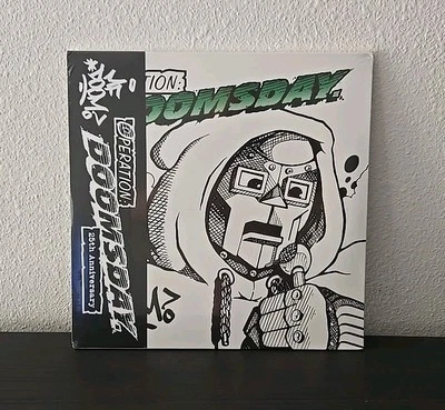MF DOOM - OPERATION: DOOMSDAY (25TH ANNIVERSARY SKETCH EDITION) VINYL LP 🆕 ✅