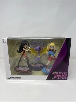 SUPER BEST FRIENDS FOREVER PVC figure set NIB Wondergirl/Batgirl/Super - Image 1 of 4